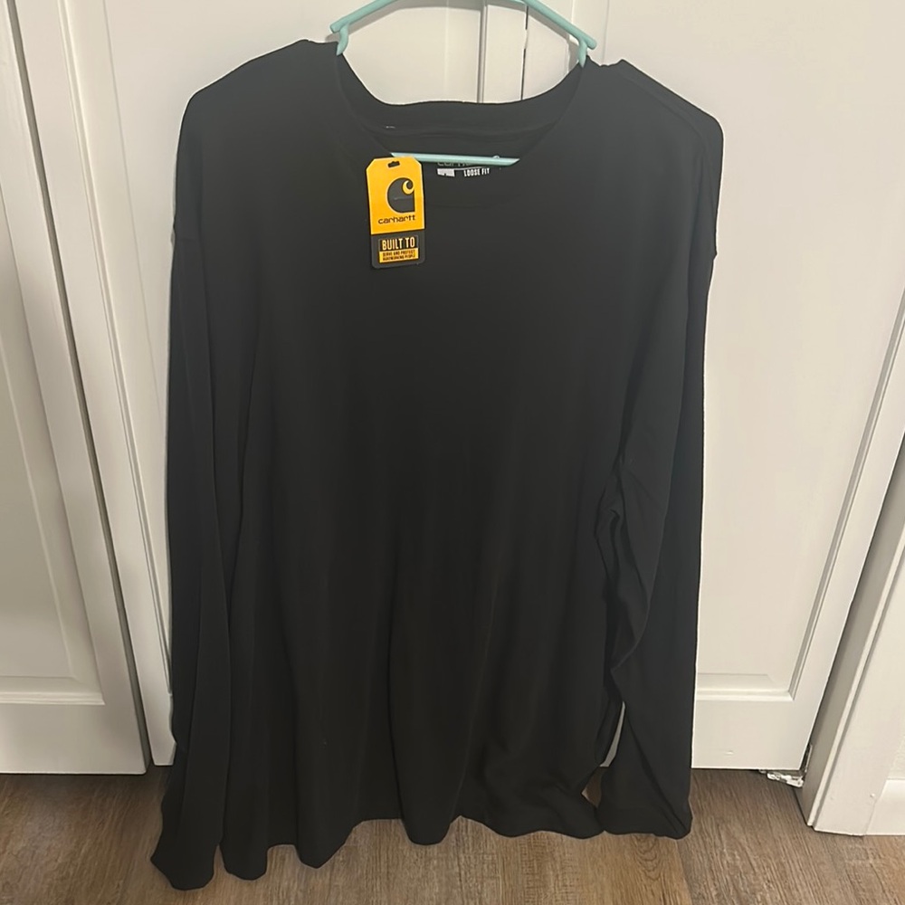 Carhartt Classic Black Long Sleeve Tee